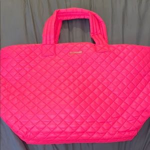 MZ Wallace Metro Tote Zinnia Pink